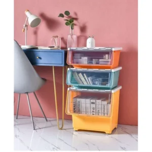 Drawer Type Plastic Toy Storage Box Snack Storage Cabinet